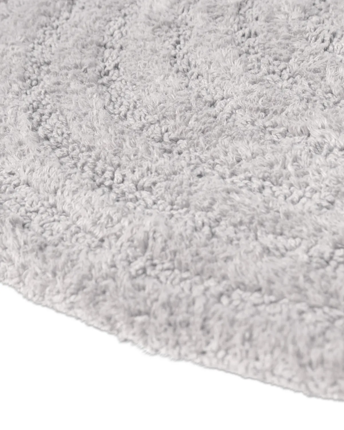 Ronde Badmat - Embla (lichtgrijs)