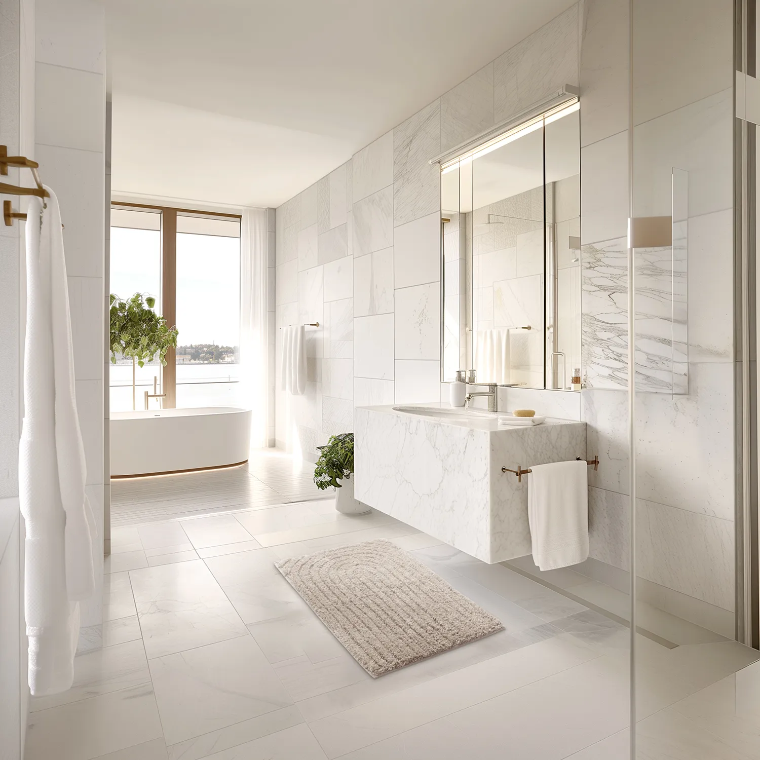Badmat - Evena (beige)