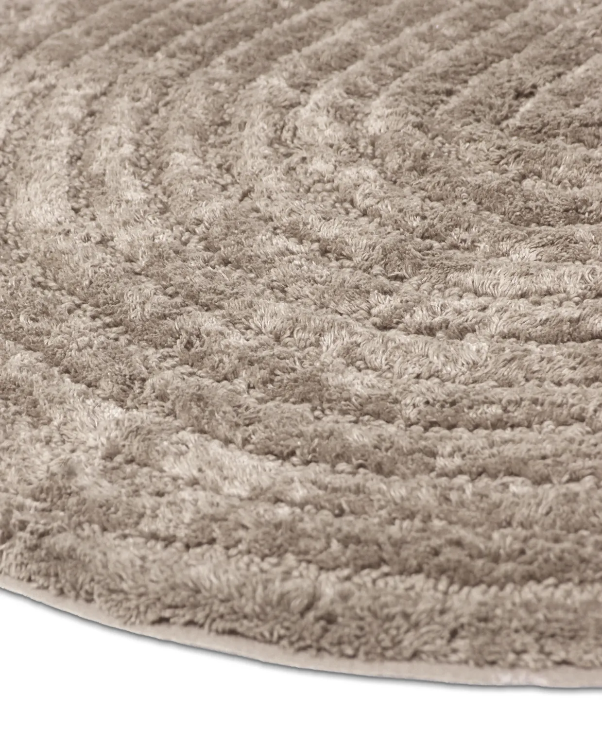 Ovale badmat - Evena (beige)