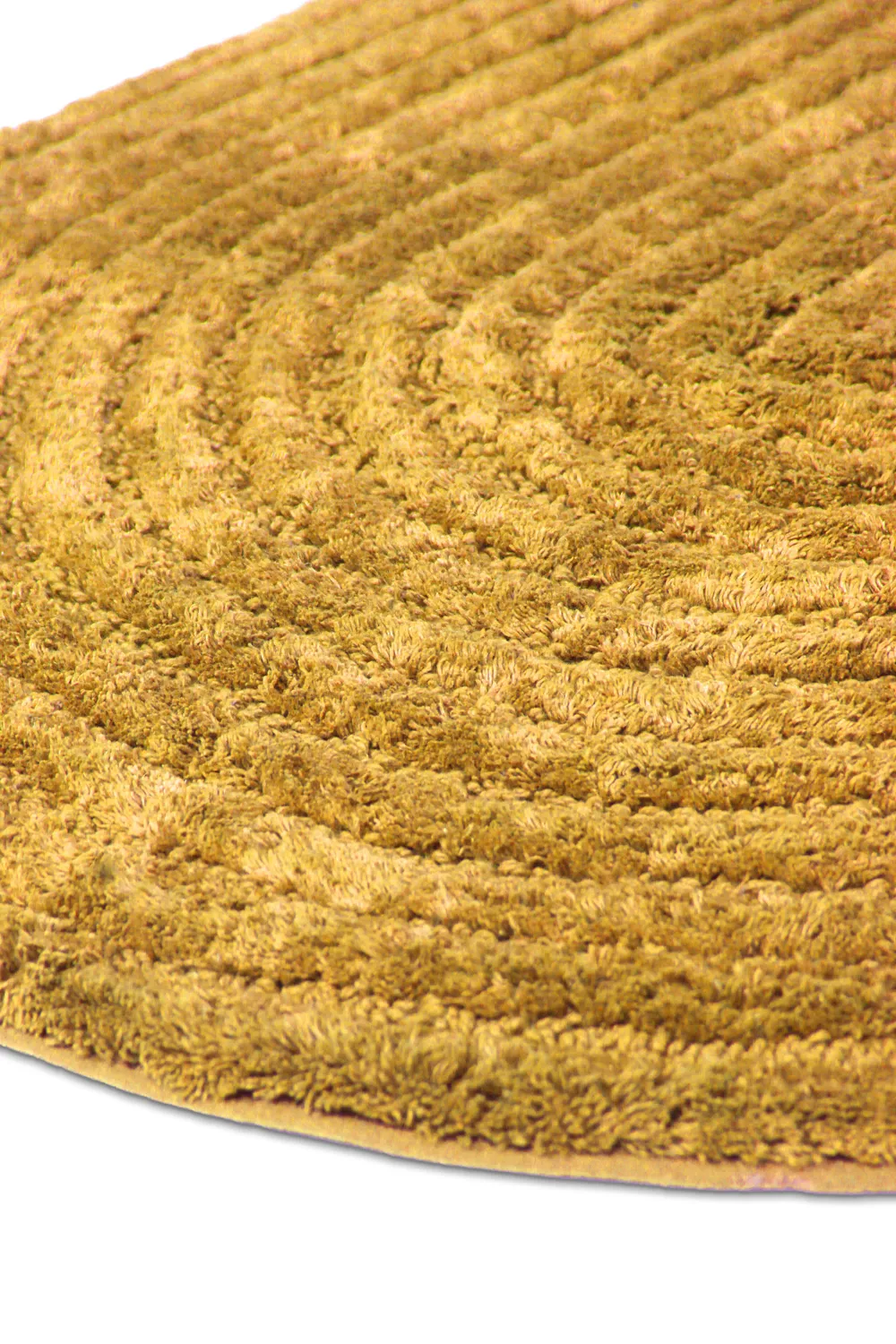 Ovale badmat - Evena (geel)