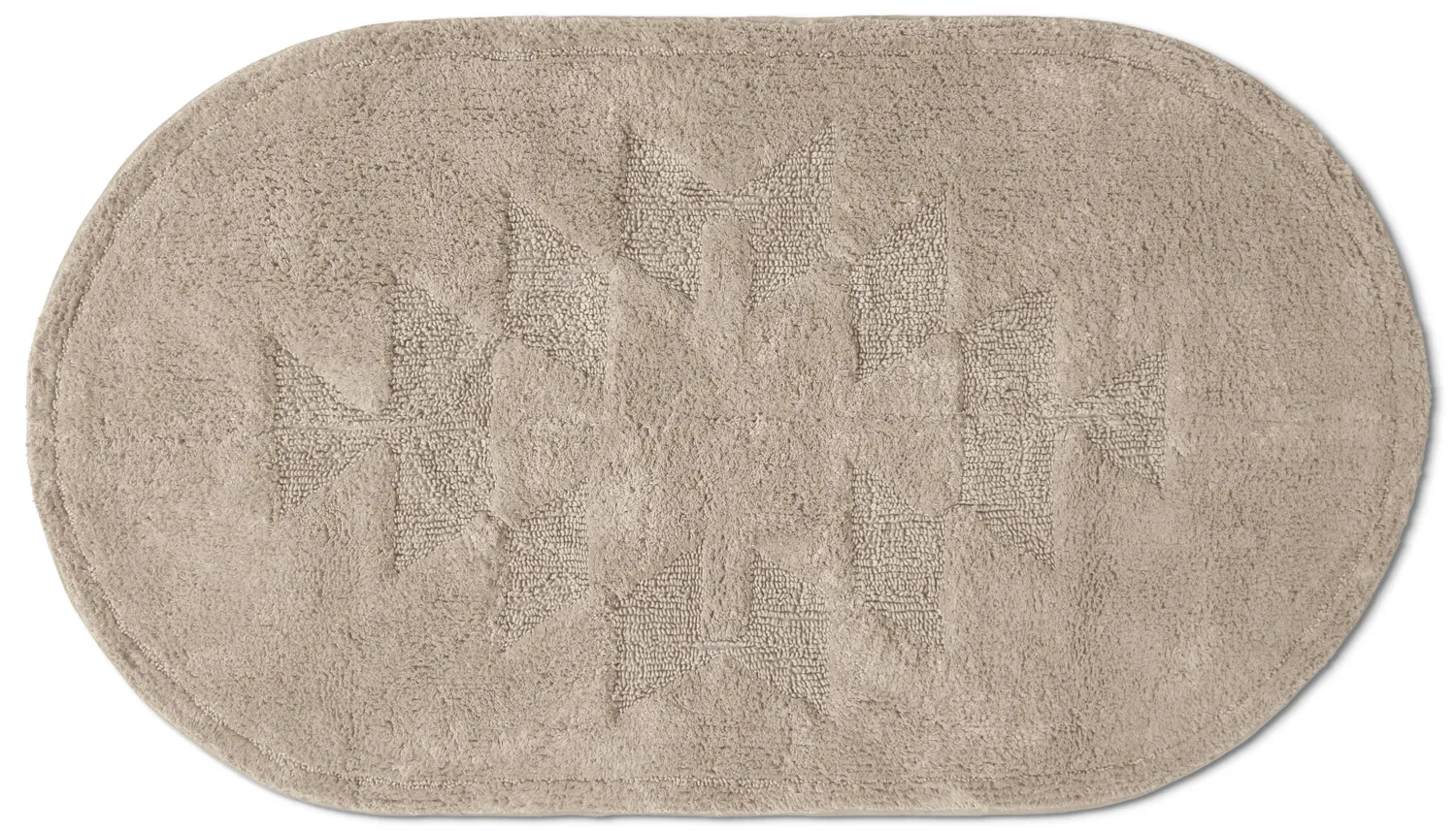 Ovale badmat - Gertie (beige)