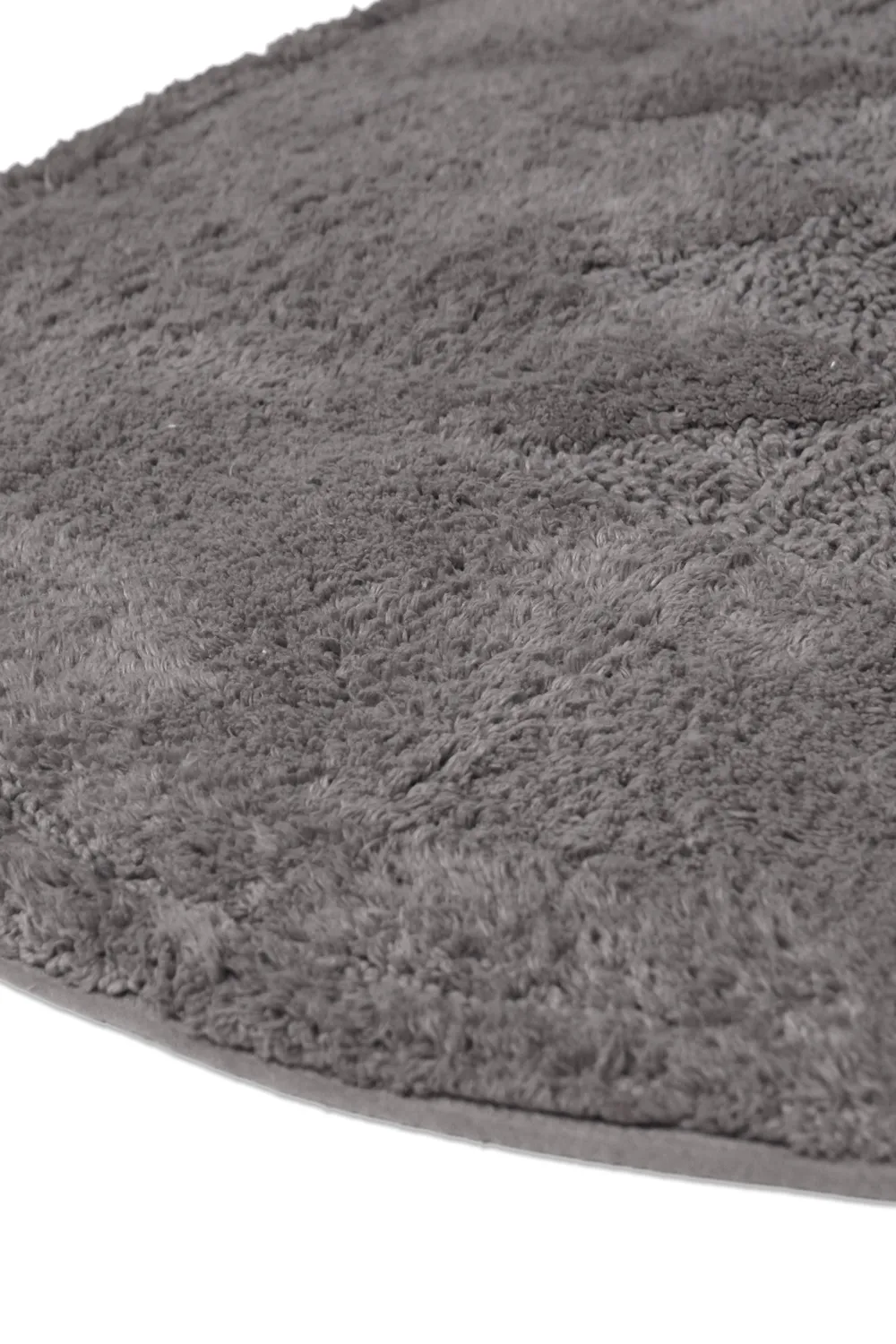 Ovale badmat - Gertie (donkergrijs)