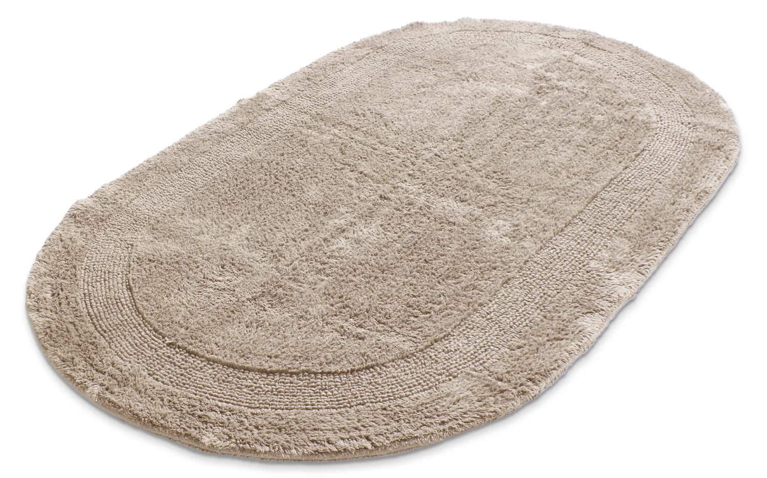 Ovale badmat - Nila (beige)