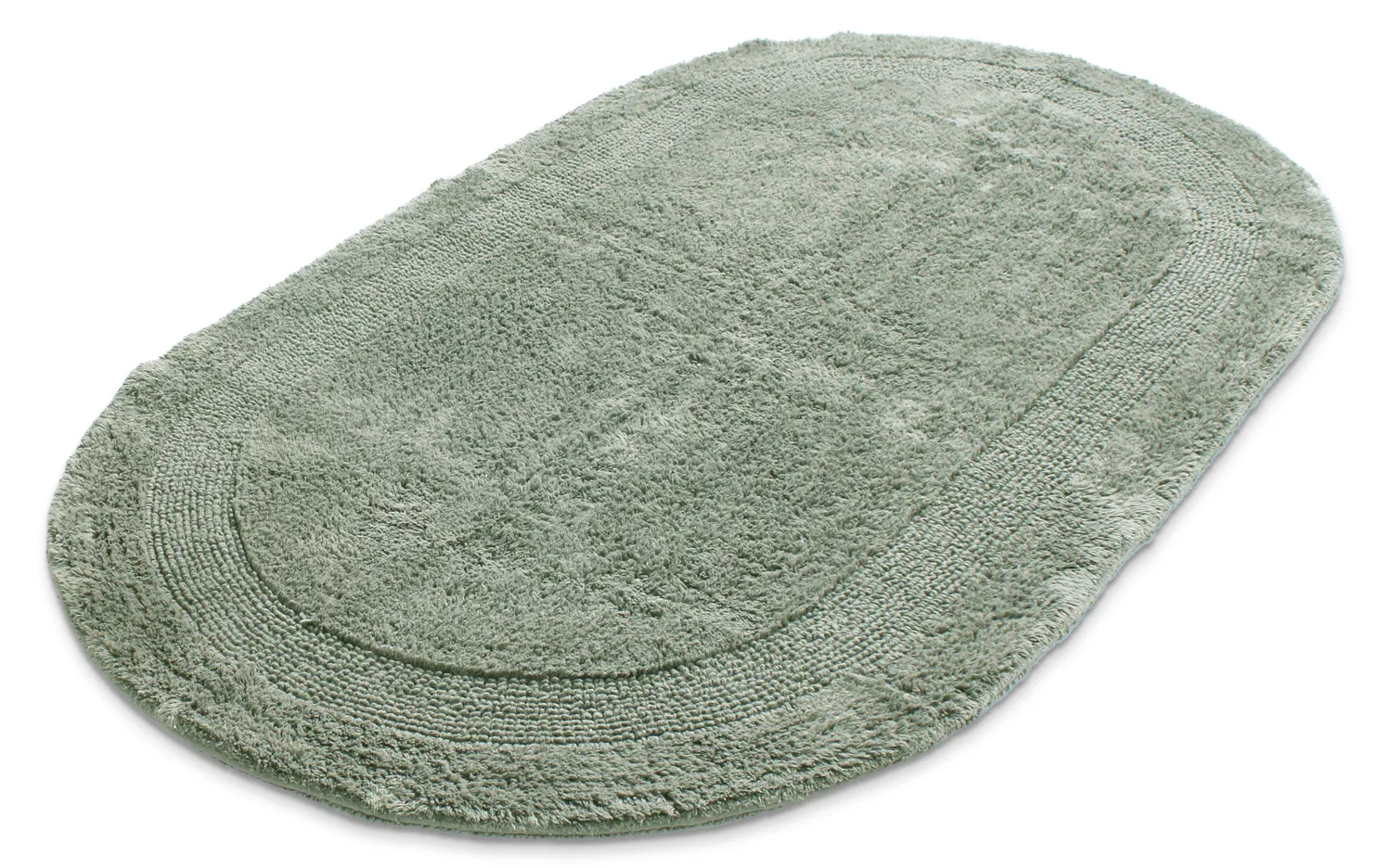 Ovale badmat - Nila (licht groen)