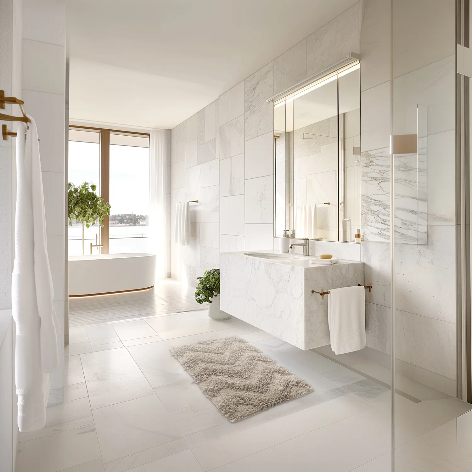 Badmat - Tressa (beige)