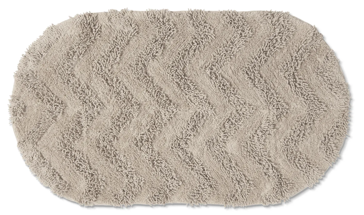 Ovale badmat - Tressa (beige)