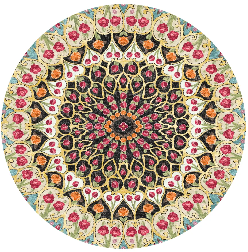 Rond vloerkleed - Barete (multi)