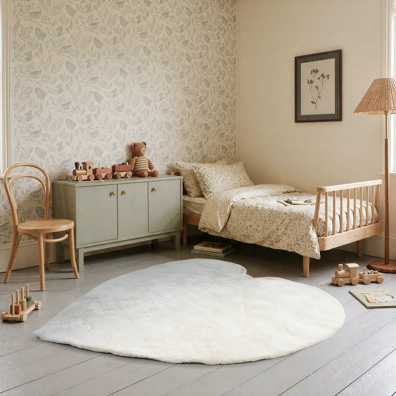 Kinderkleed - Aranga Super Soft Heart (wit)