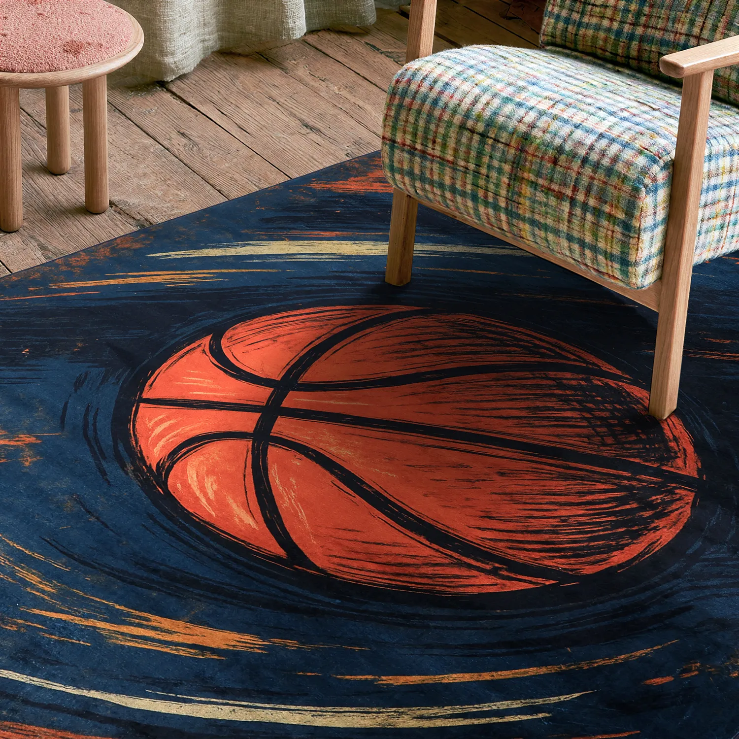 Kinderkleed - Basketball (blauw)