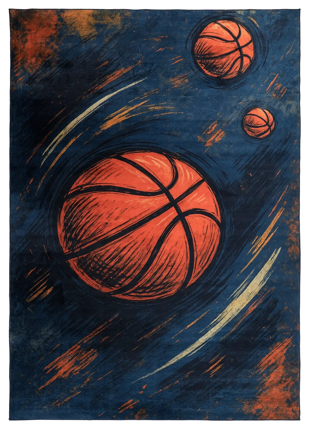 Kinderkleed - Basketball (blauw)
