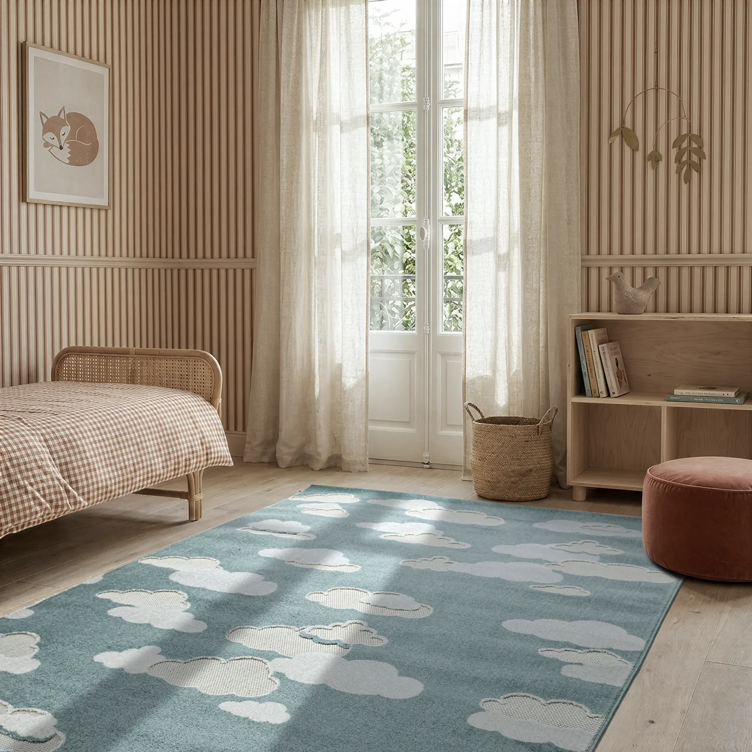 Kinderkleed - Cloudy Sky (blauw)