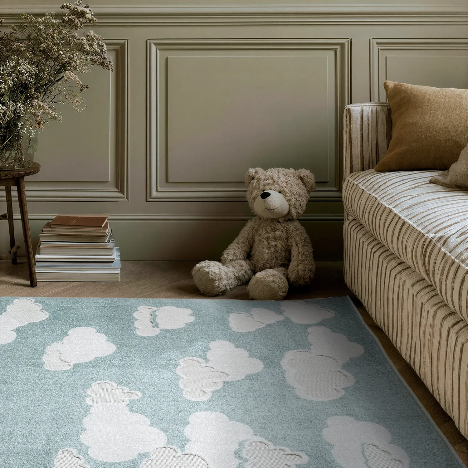Kinderkleed - Cloudy Sky (blauw)