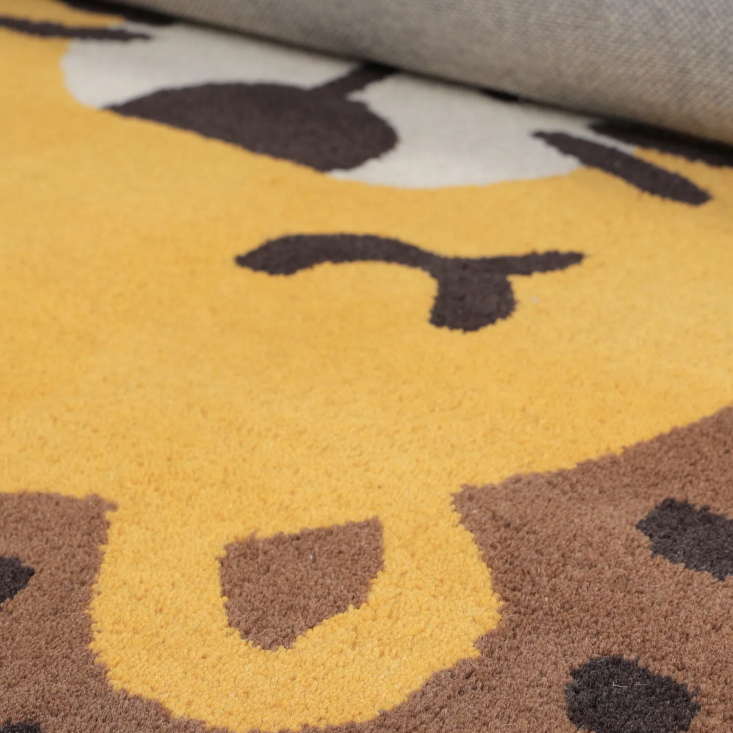 Kinderkleed - Lion Hand Tufted Wool Premium (beige/multi)