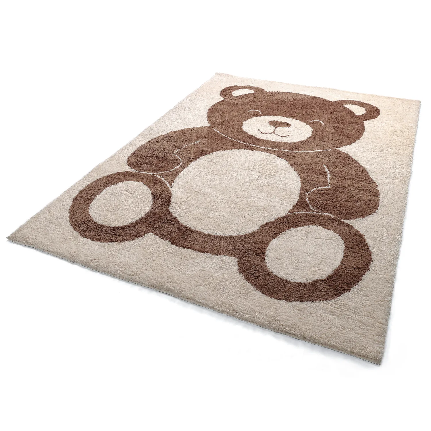 Kinderkleed - Soft Teddybear (crème/bruin)