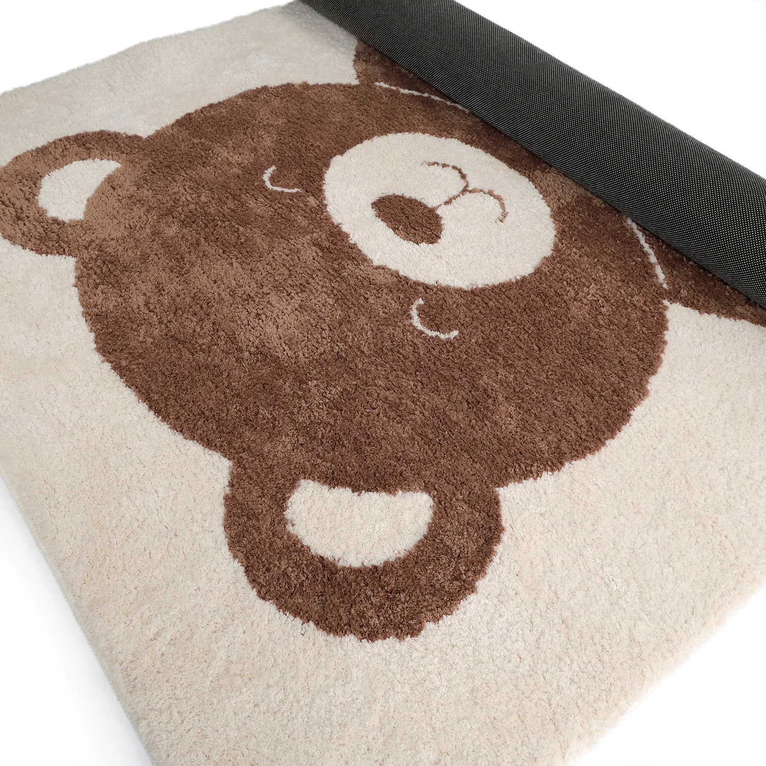Kinderkleed - Soft Teddybear (crème/bruin)