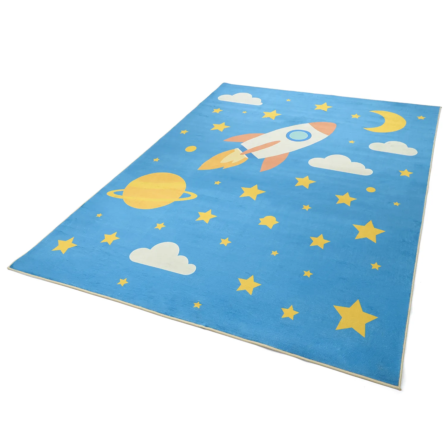 Kinderkleed - Space Rocket (blauw)