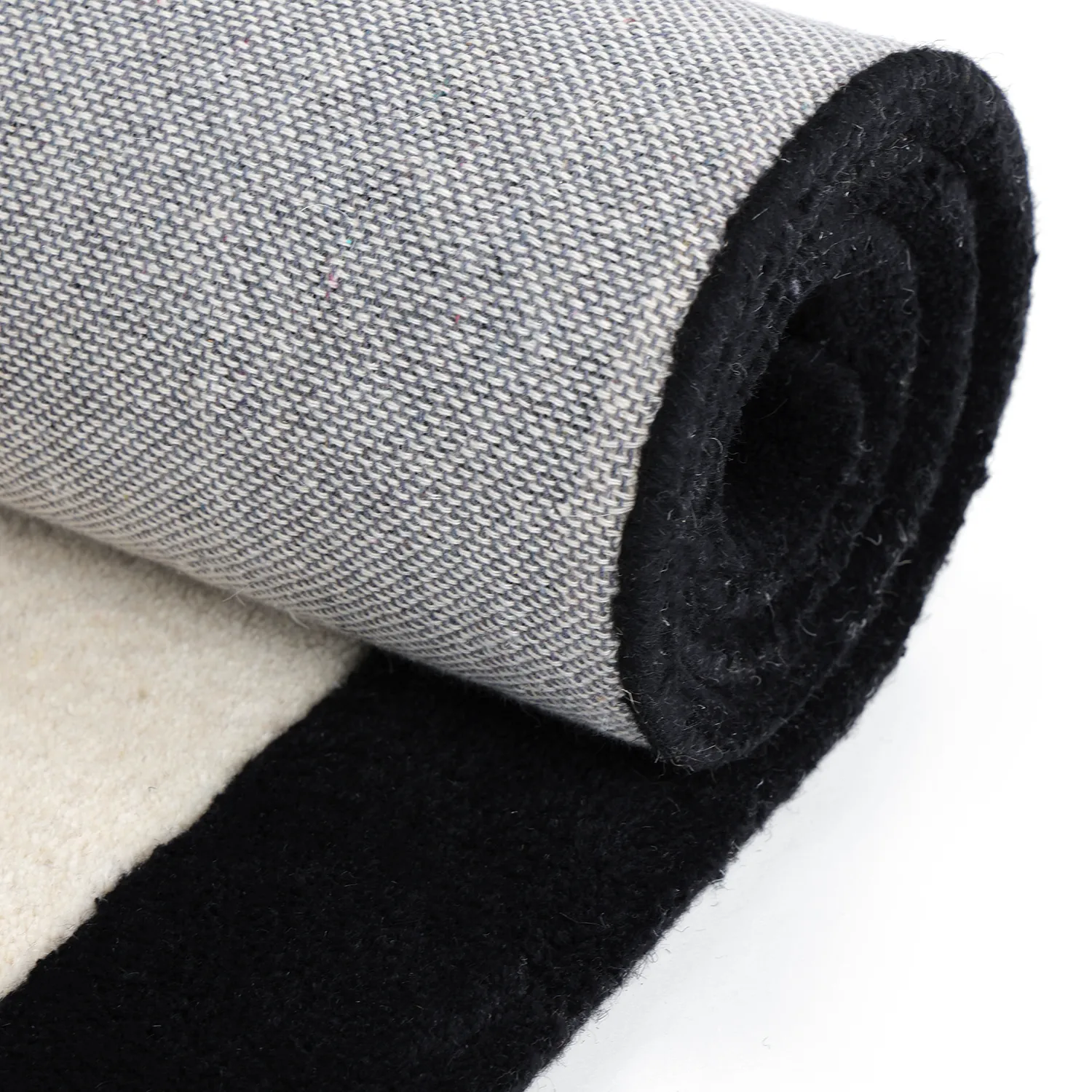 Kinderkleed - Zebra Hand Tufted Wool Premium (beige/zwart)