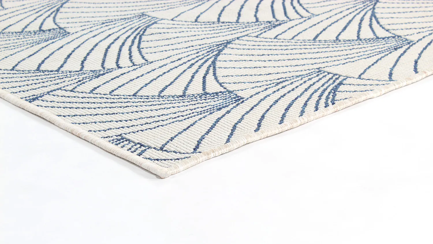 Vloerkleden voor binnen en buiten - Beau (blauw)