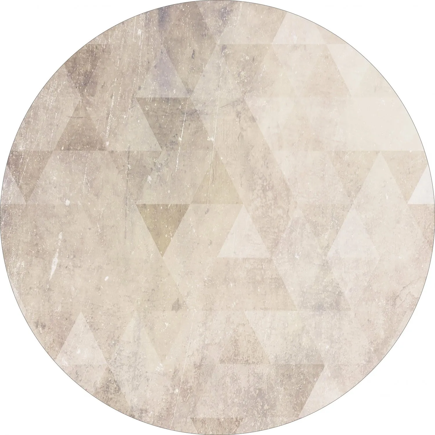 Rond vloerkleed - Porto (beige)