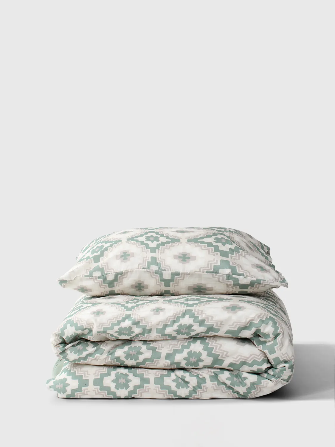 Dekbedovertrek set - Benita (groen)