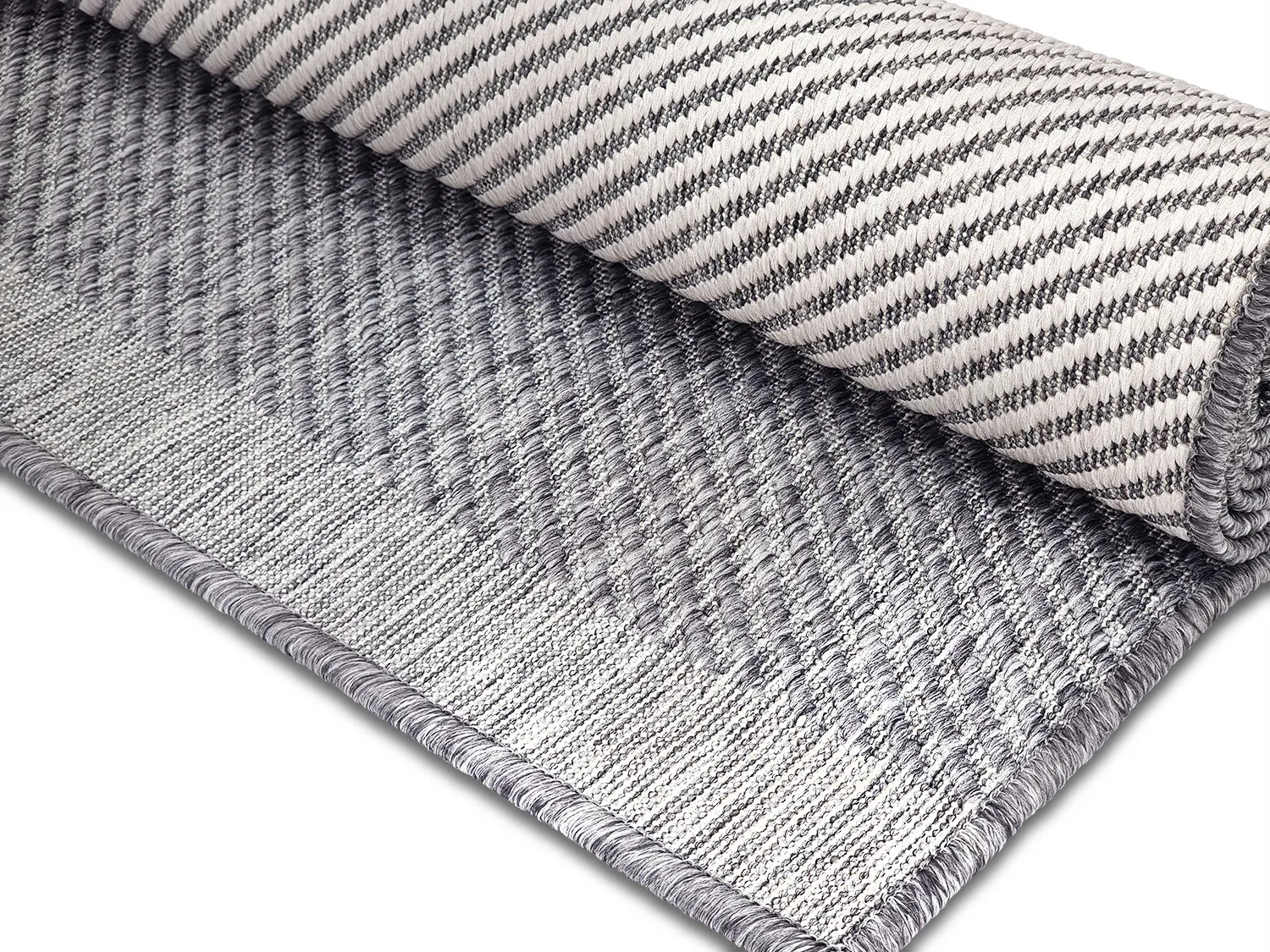 Vloerkleden voor binnen en buiten - Bennett (grijs)