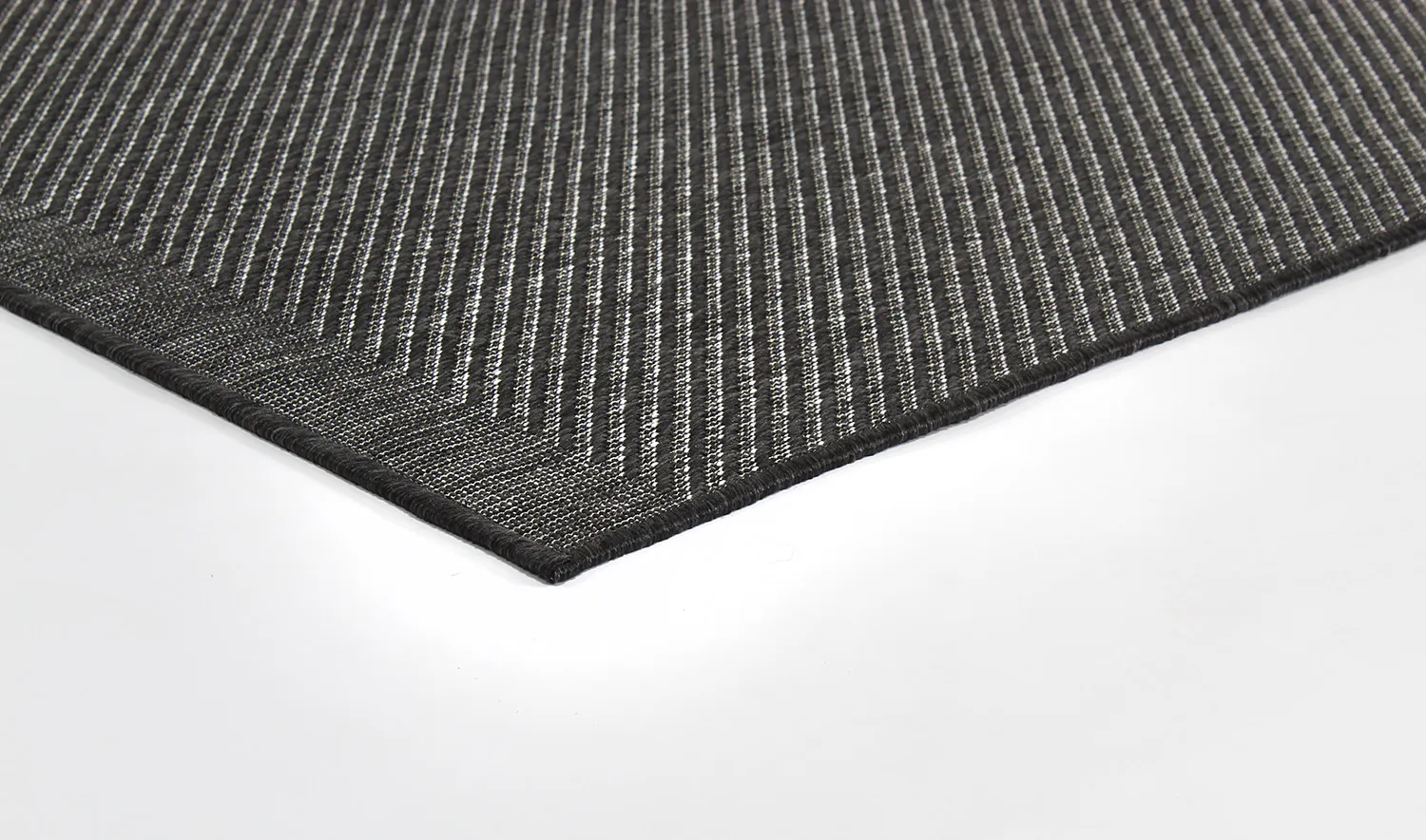 Vloerkleden voor binnen en buiten - Bennett (zwart)