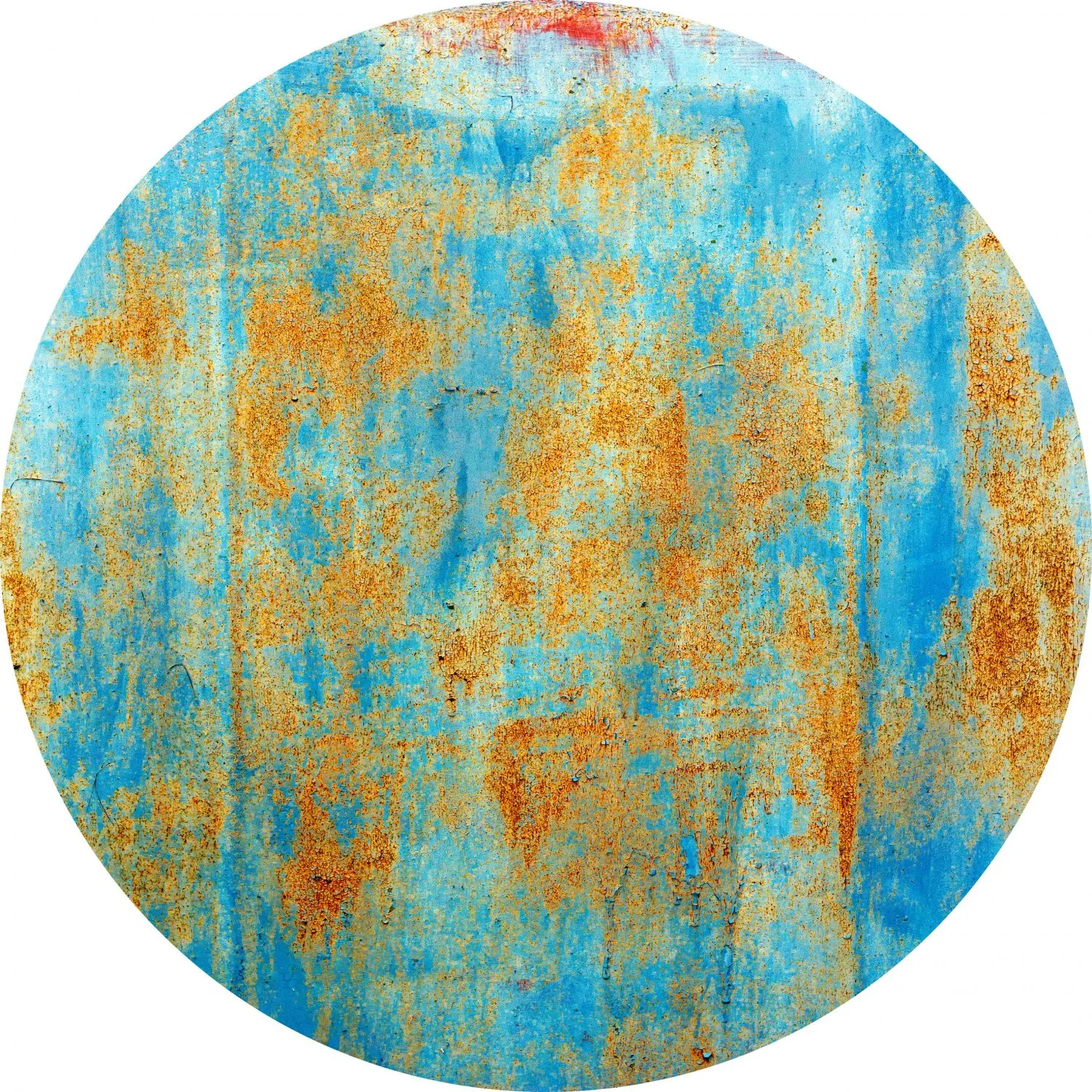 Rond vloerkleed - Molina (blå)