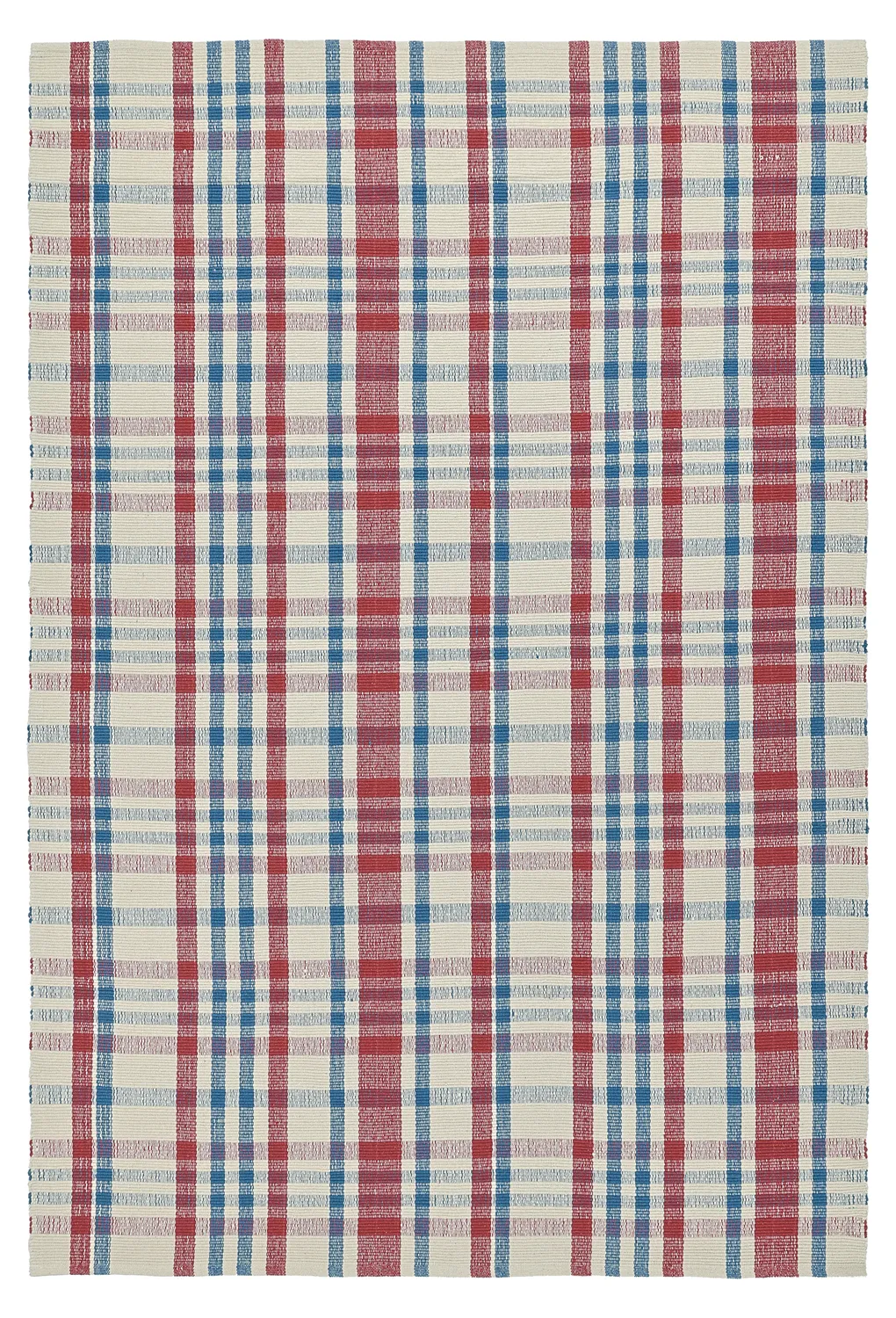 Vloerkleed Katoen - Husvik (crème/multikleur)