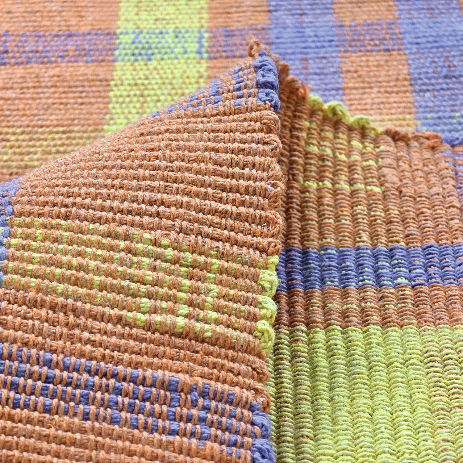 Vloerkleed Katoen - Husvik (koraal/multikleur)