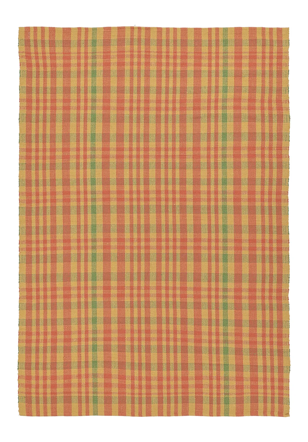 Vloerkleed Katoen - Husvik (mosterd/multikleur)