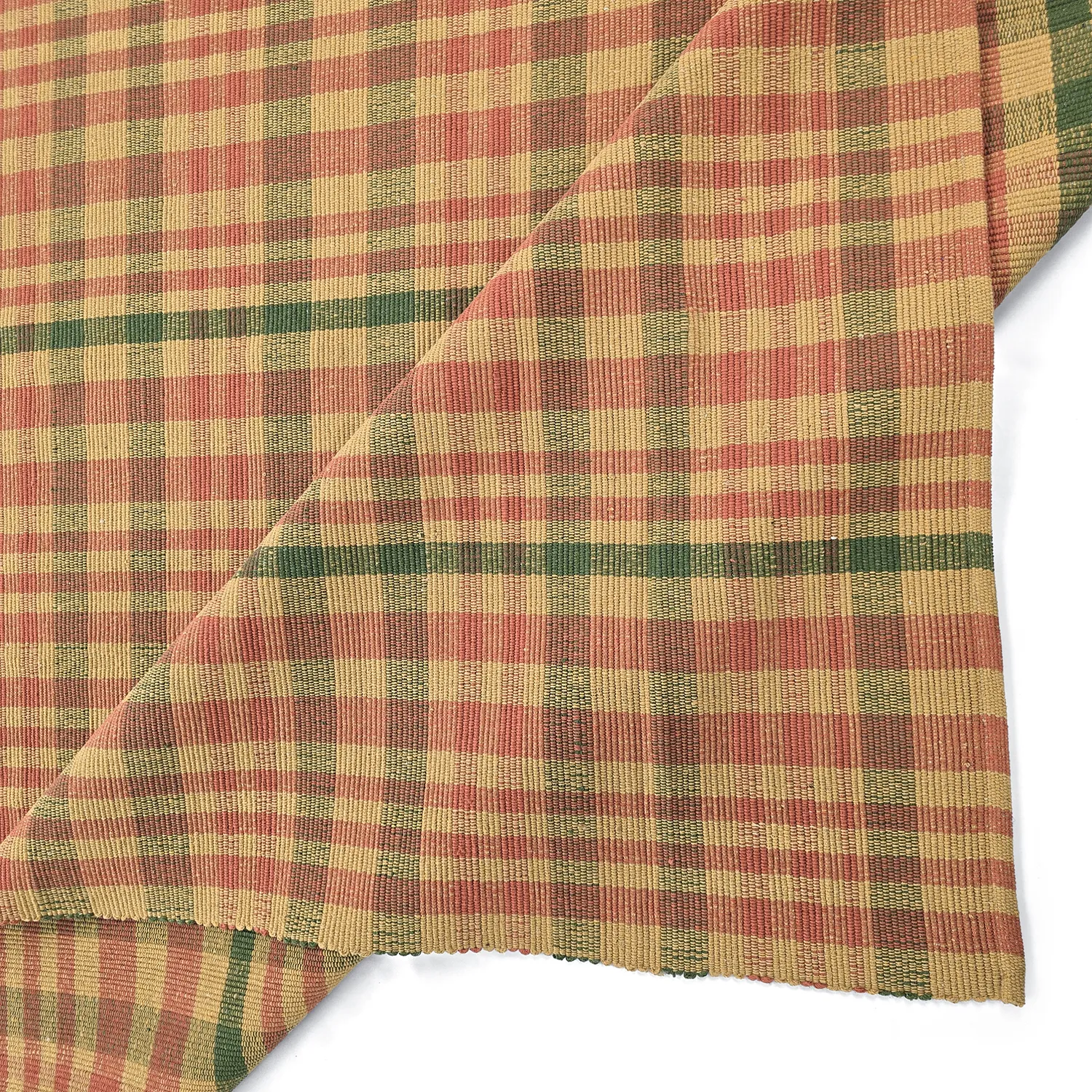 Vloerkleed Katoen - Husvik (mosterd/multikleur)