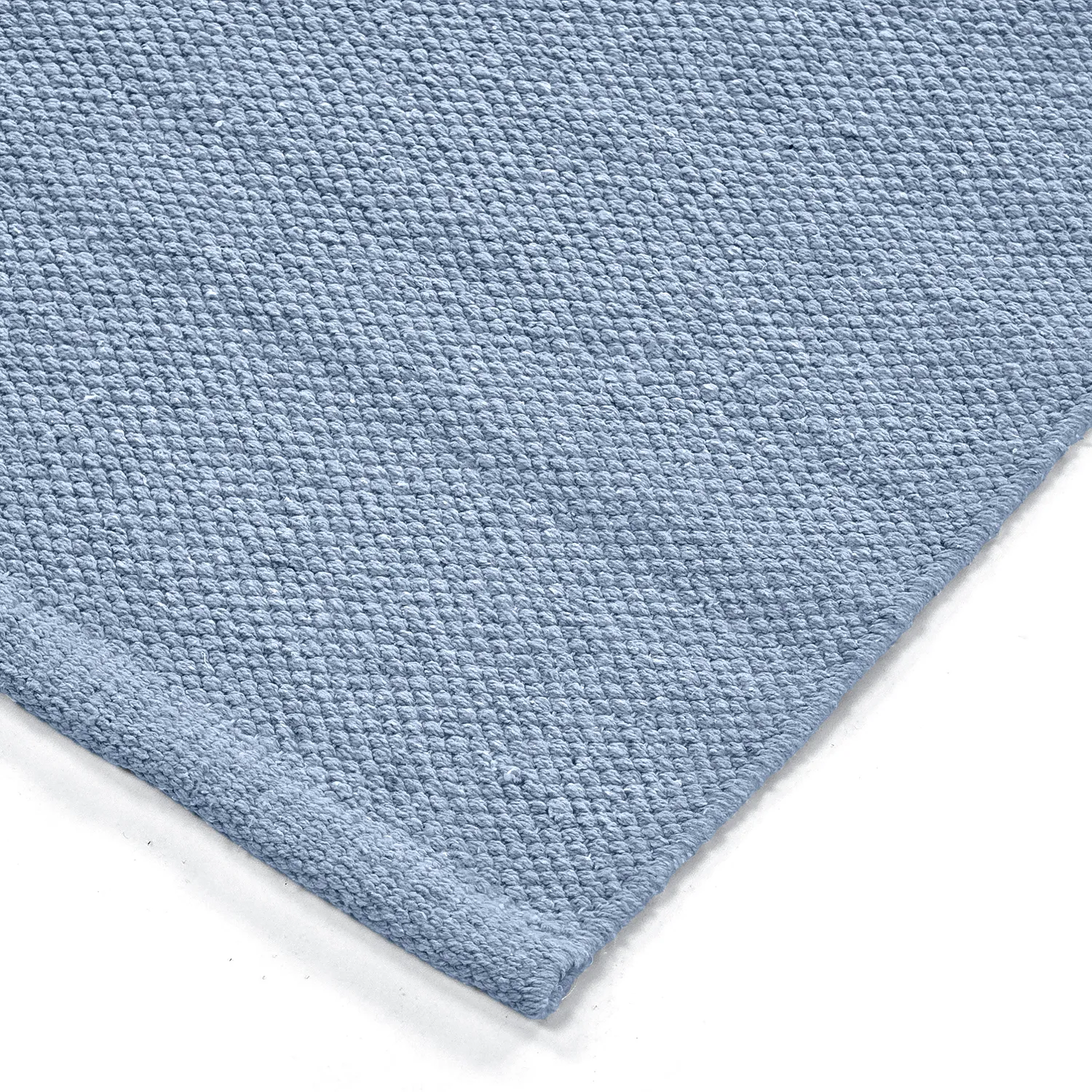 Vloerkleed Katoen - Rigolet (lichtblauw)