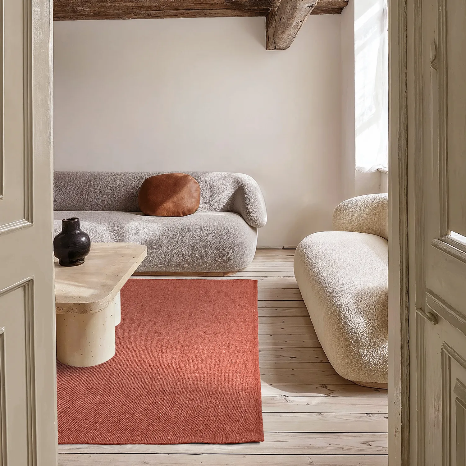 Vloerkleed Katoen - Rigolet (terracotta)