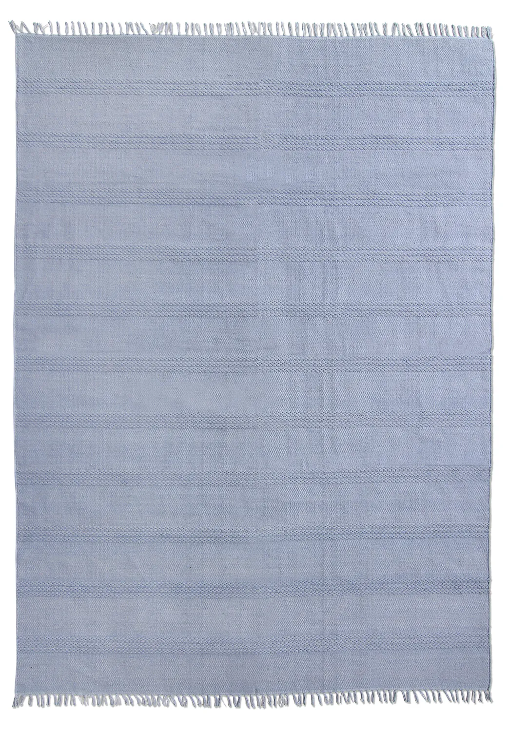 Vloerkleed Katoen - Lilje (blauw)
