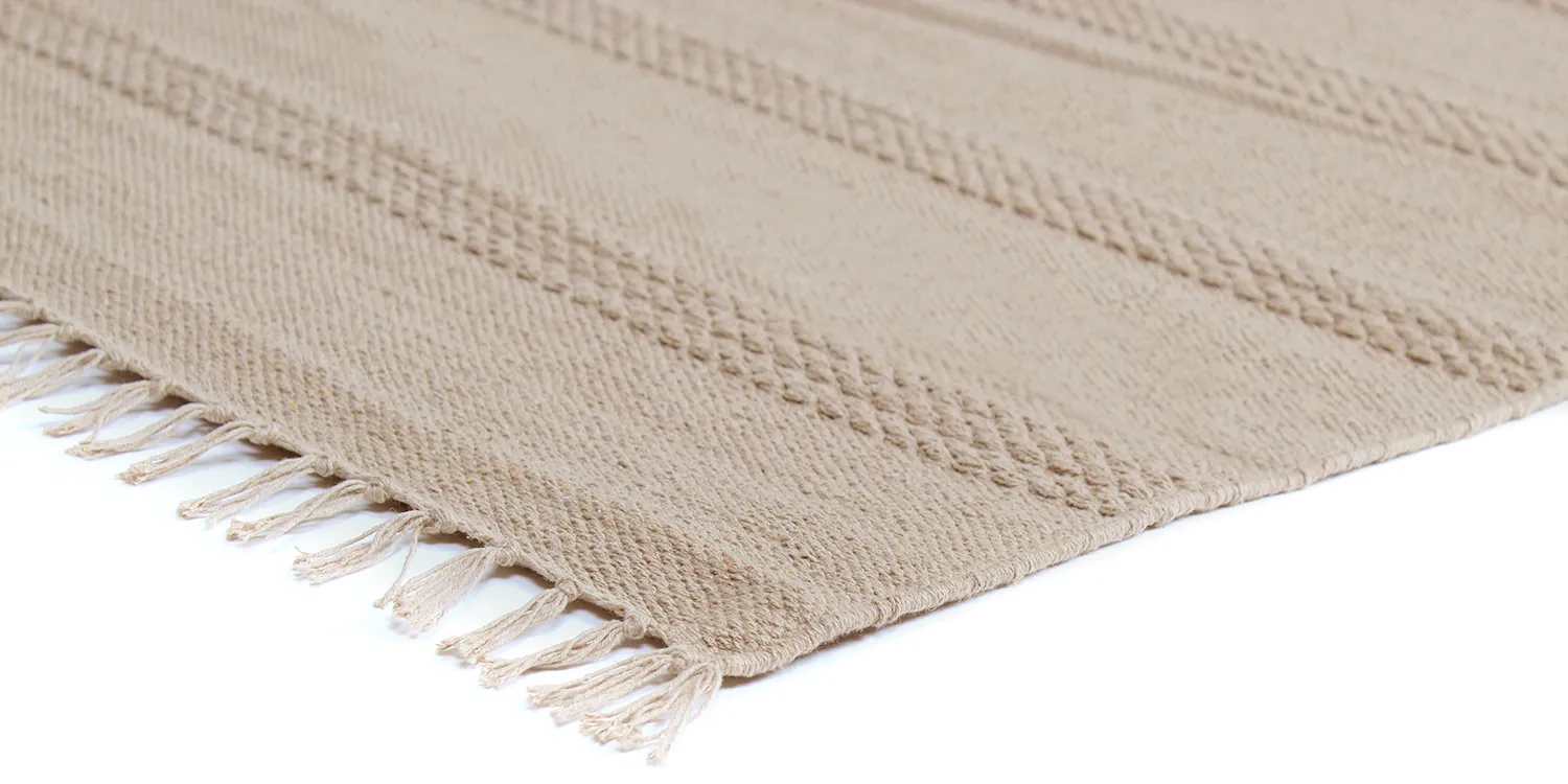 Vloerkleed Katoen - Lilje (bruin)