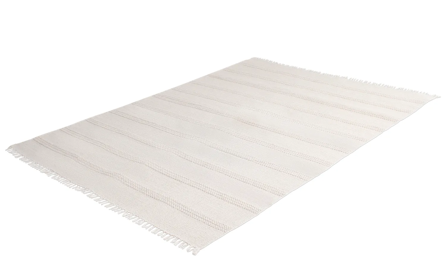 Vloerkleed Katoen - Lilje (licht beige)