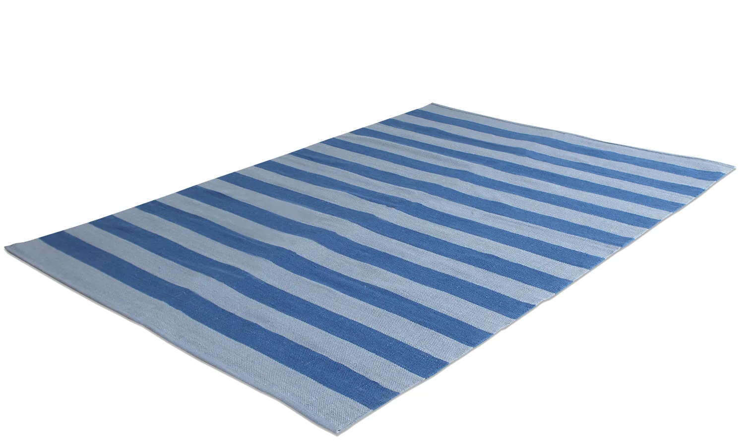 Vloerkleed Katoen - Nilo (blauw)