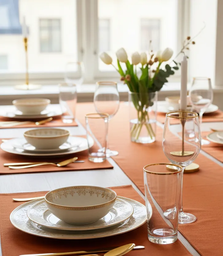 Placemat 2 stuks - Niva (Roest)