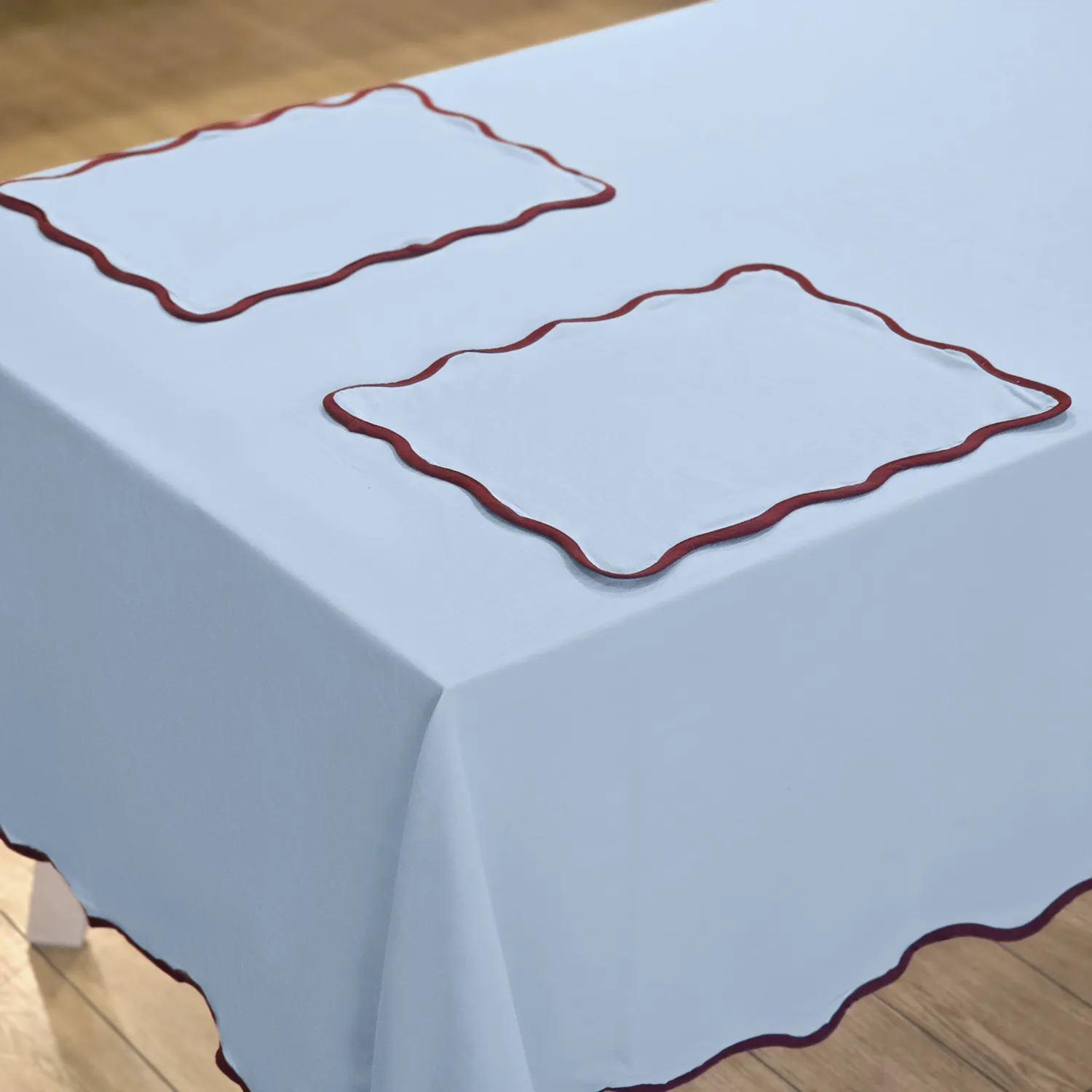 Placemat 2 stuks - Yrsa (blauw)