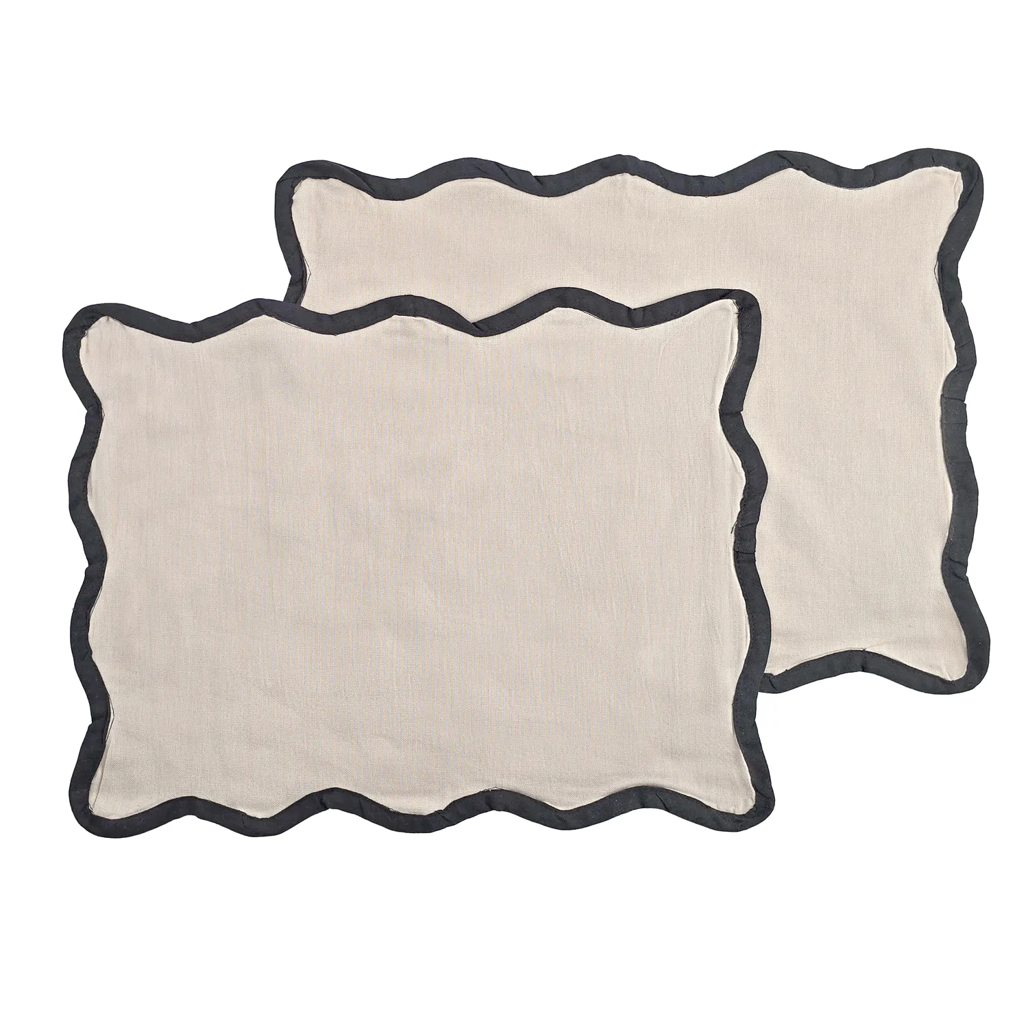 Placemat 2 stuks - Yrsa (lichtbeige)