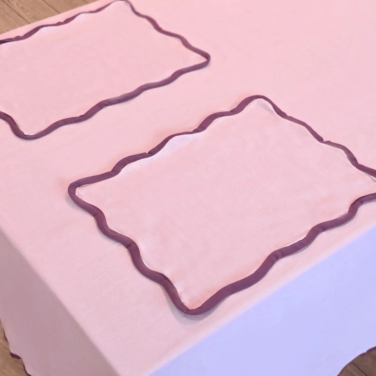 Placemat 2 stuks - Yrsa (roze)