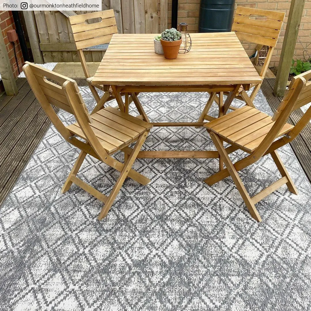 Vloerkleden voor binnen en buiten - Brussels Grey (grijs)