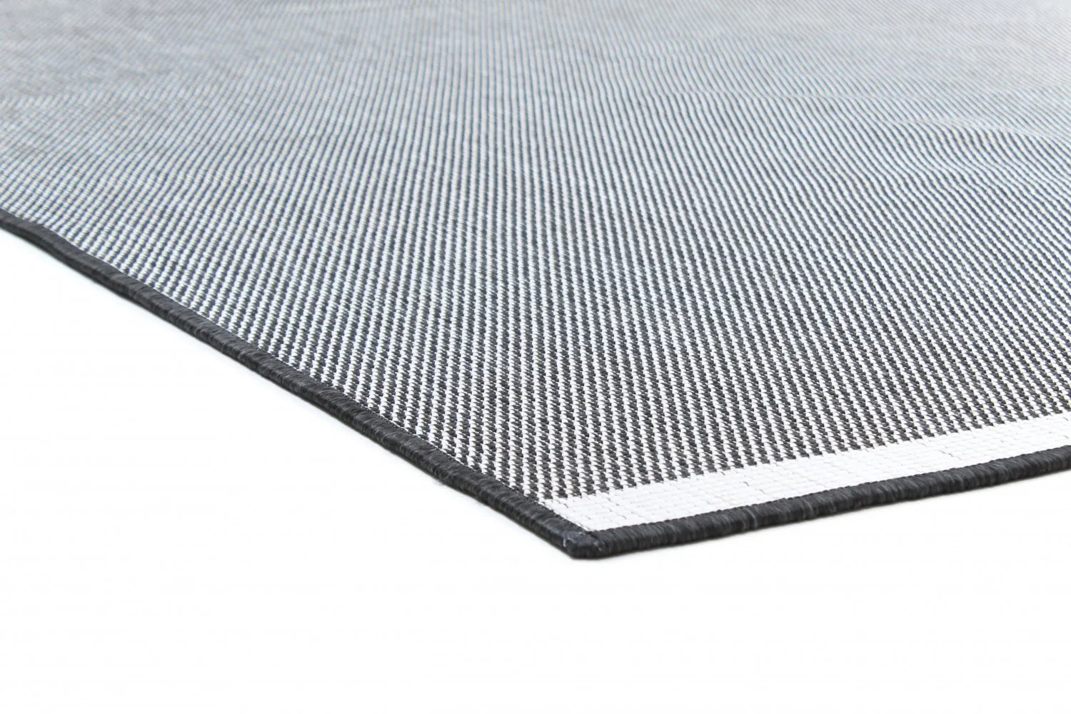 Vloerkleden voor binnen en buiten - Sortelha (zwart)