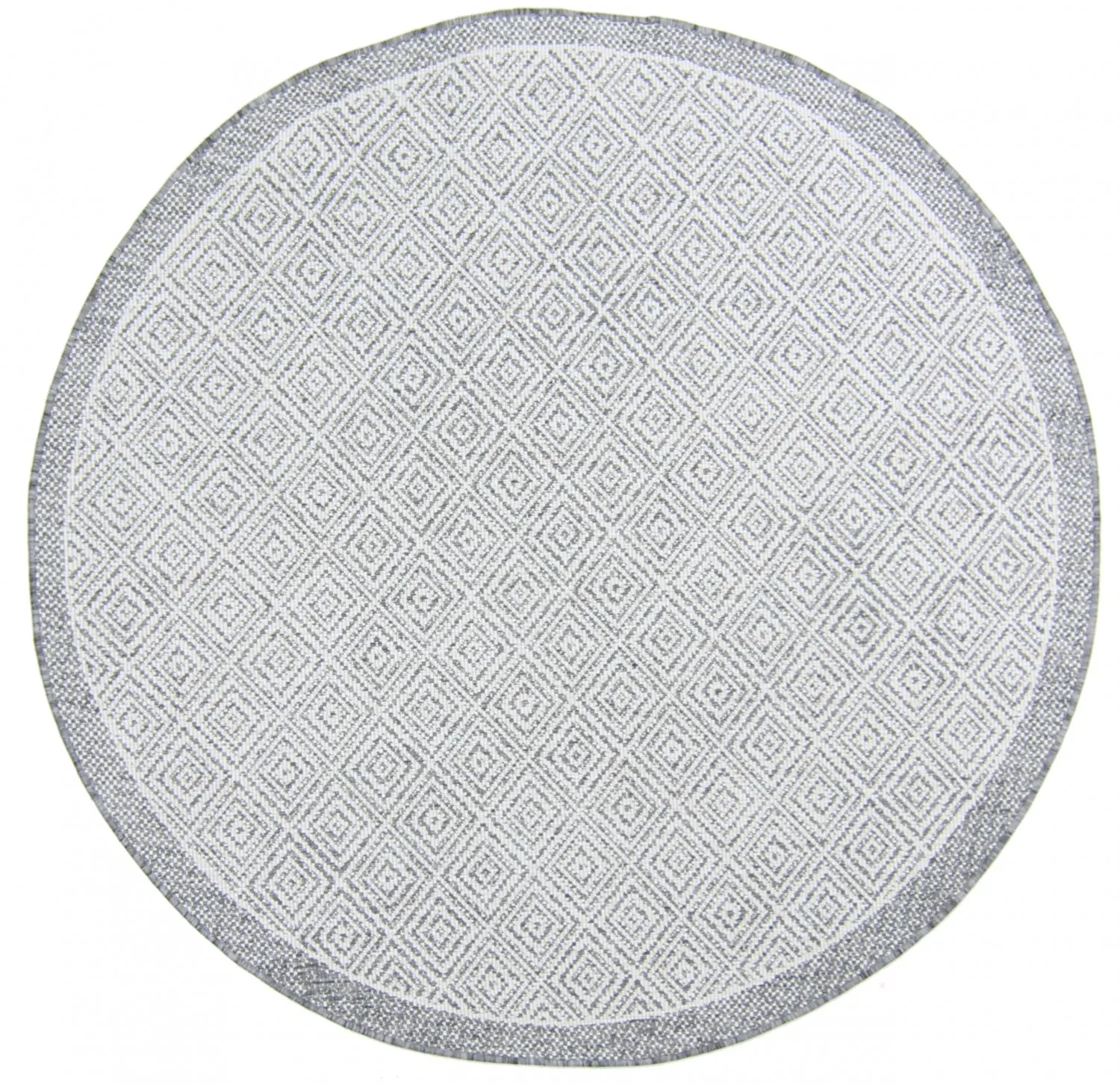Rond vloerkleed - Monsaraz (grijs)