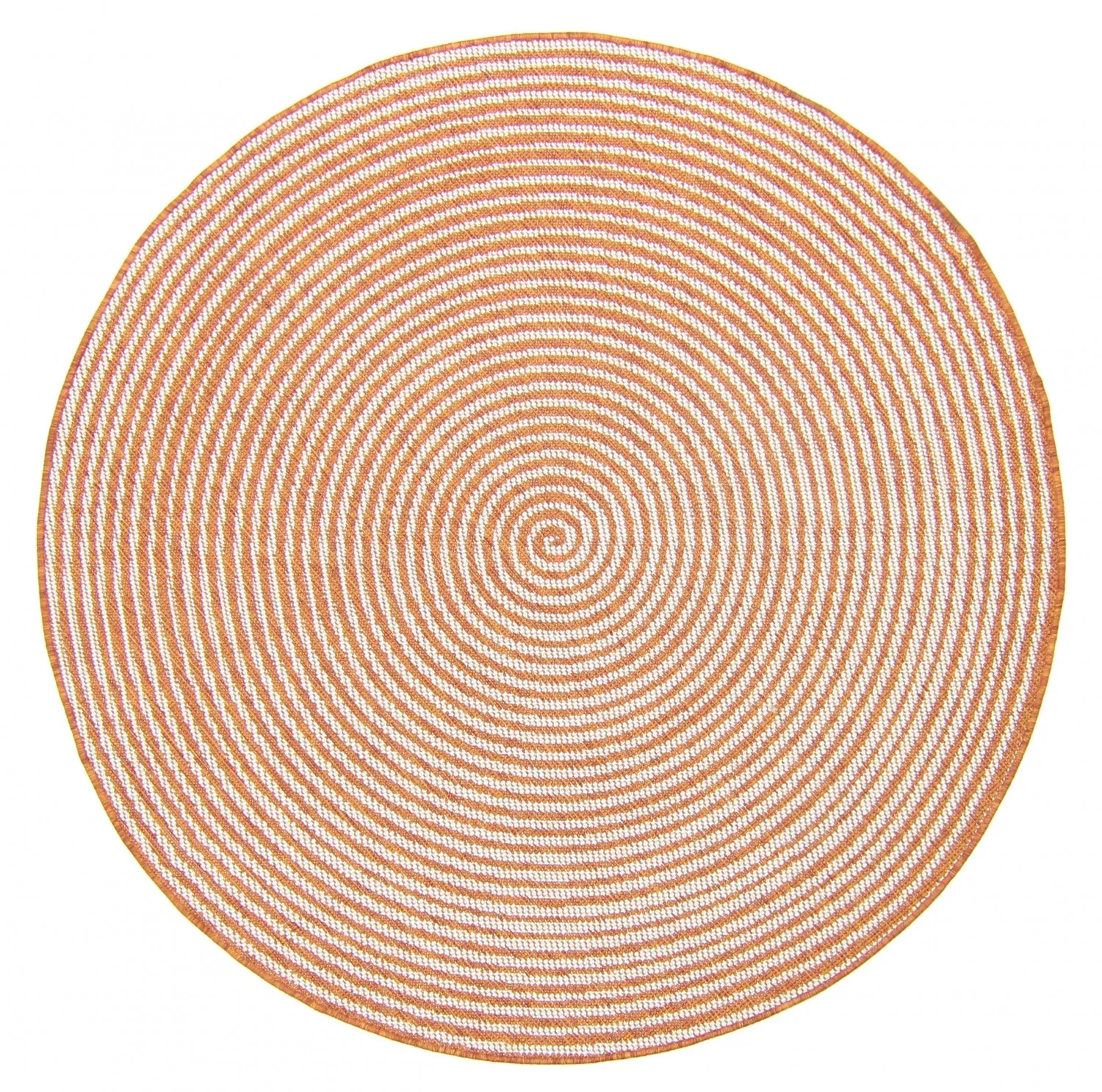 Rond vloerkleed - Ferragudo (oranje)