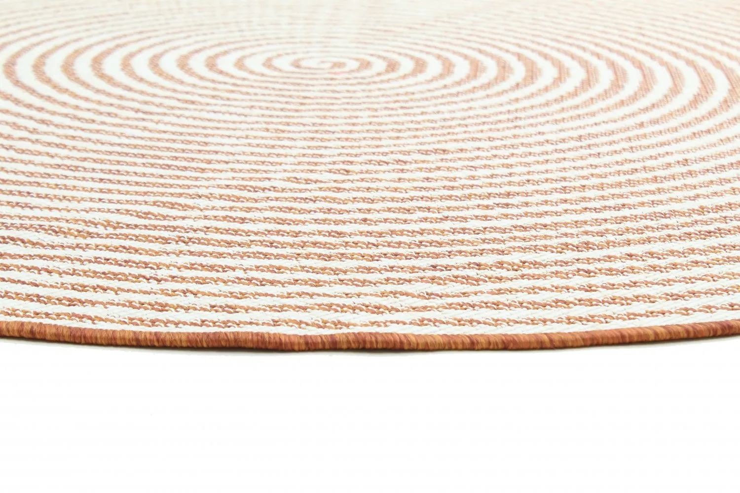 Rond vloerkleed - Ferragudo (oranje)