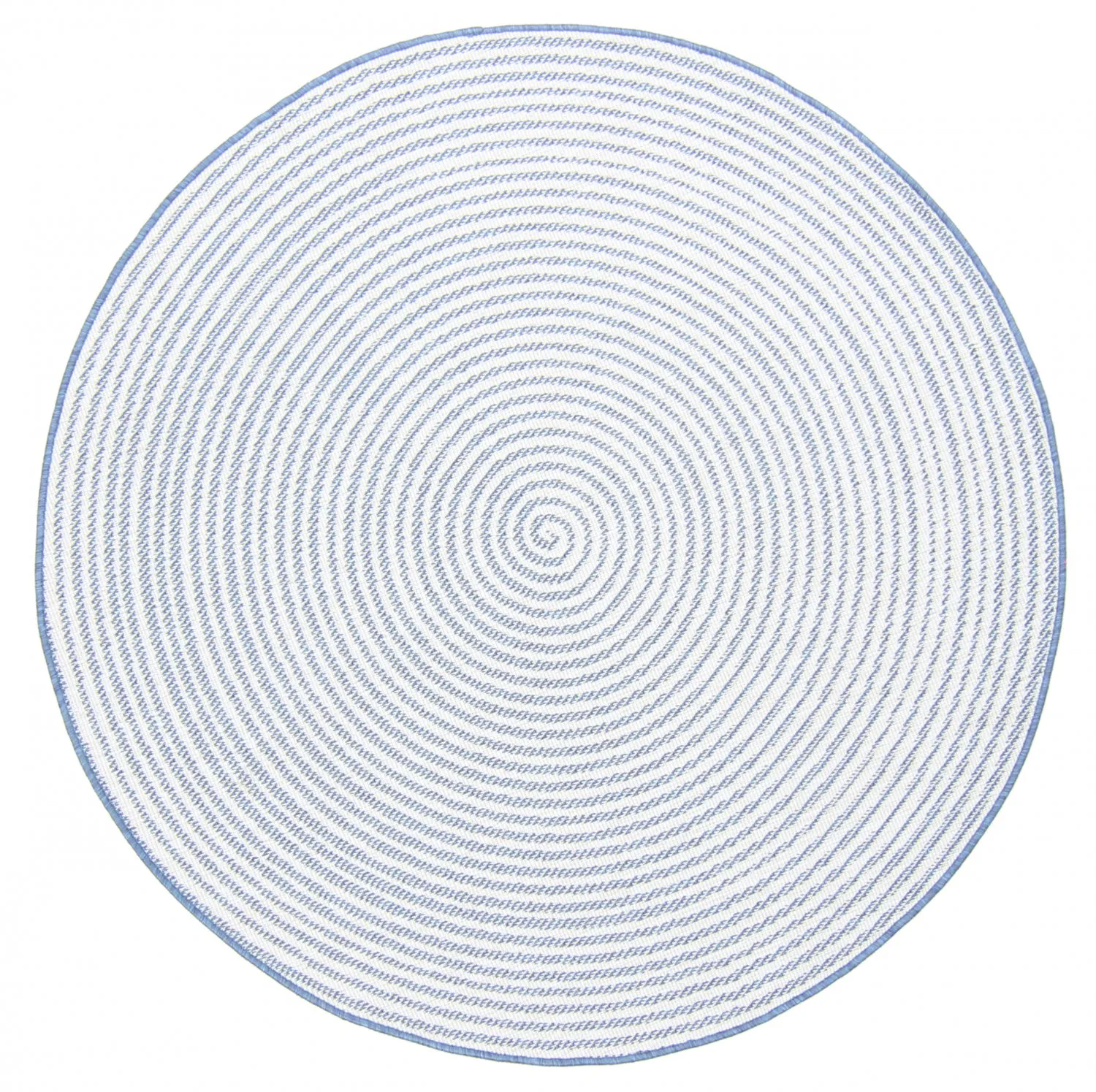 Rond vloerkleed - Ferragudo (blauw)