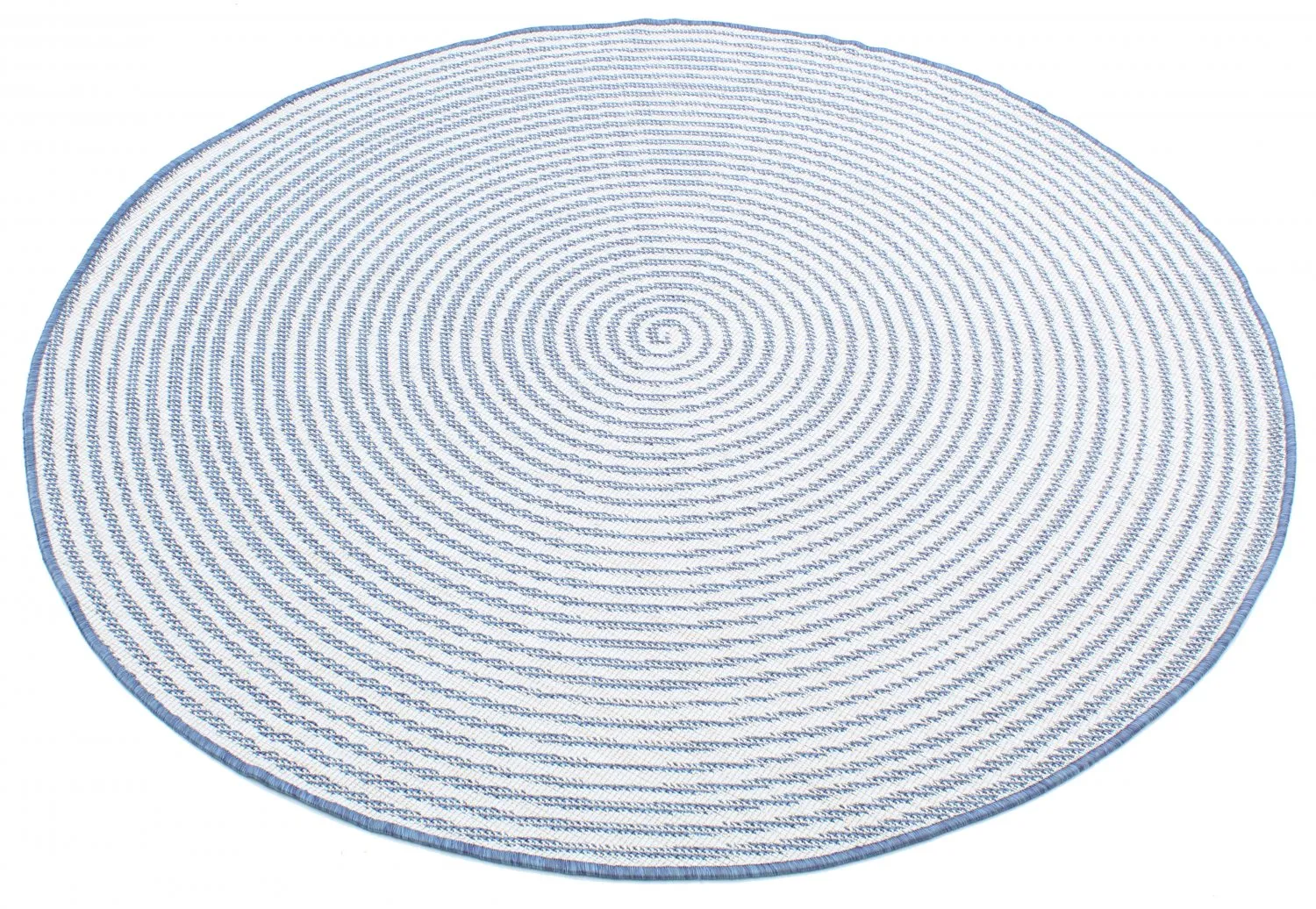 Rond vloerkleed - Ferragudo (blauw)