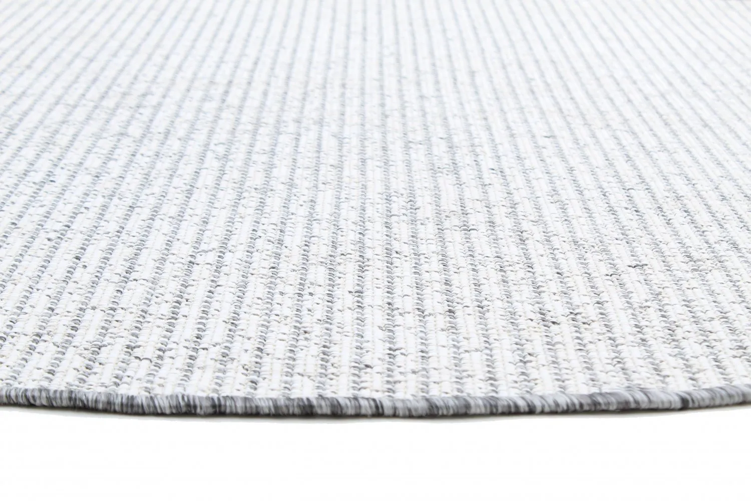 Rond vloerkleed - Bergen (grijs)