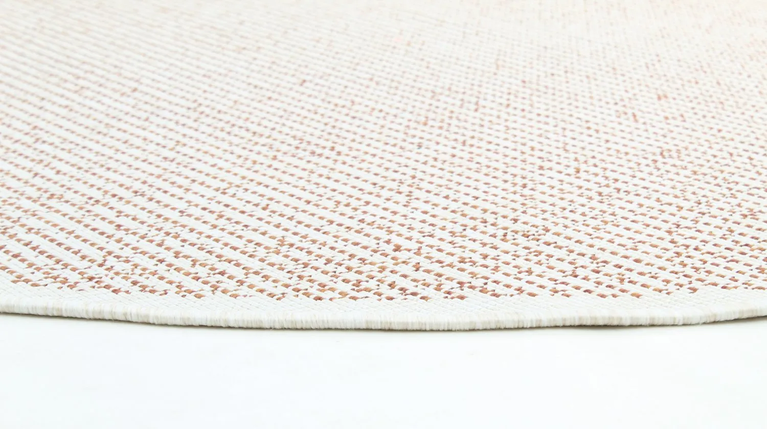 Rond vloerkleed - Tromsø (oranje)